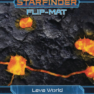 STARFINDER RPG (1ST EDITION) #118: Lava World flipmat STARFINDER RPG (1ST EDITION) #118: Lava World flipmat
