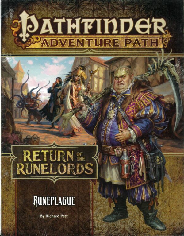 PATHFINDER MODULE #135: Return of the Runelords 3: Runeplague – Brand New (NM) 135