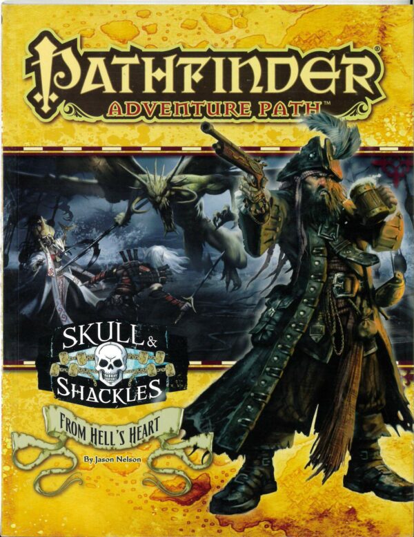 PATHFINDER MODULE #60: Skull & Shackles 6: From Hell’s Heart – Brand New (NM) 60