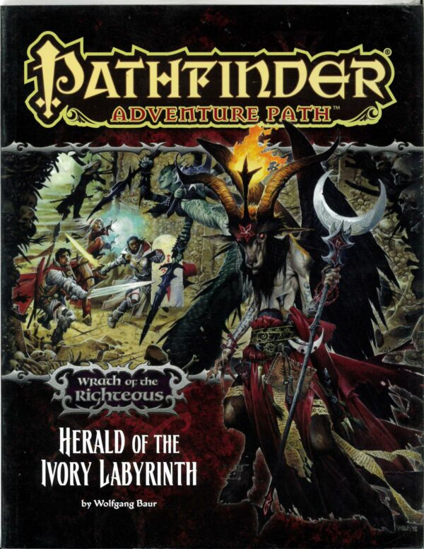 PATHFINDER MODULE #77: Wrath of the Righteous 5: Herald of the Ivory Labyrinth – NM