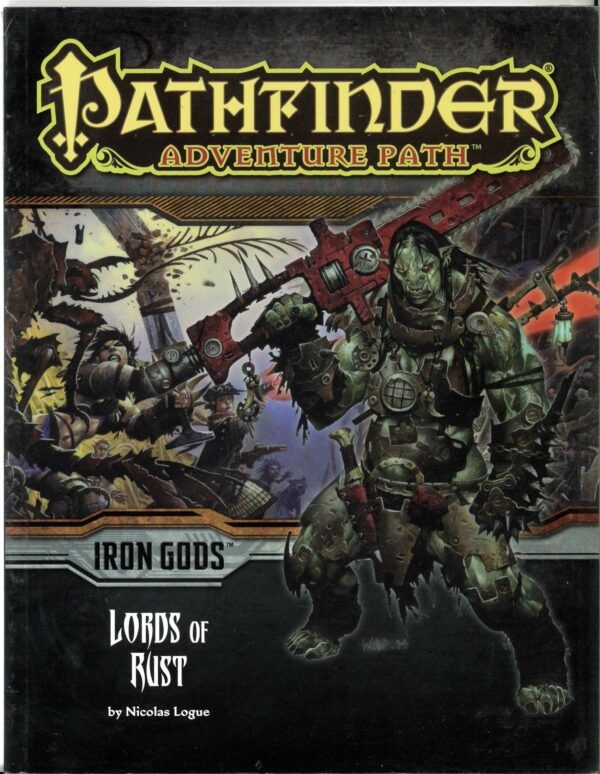 PATHFINDER MODULE #86: Iron Gods 2: Lords of Rust – Brand New (NM) 86