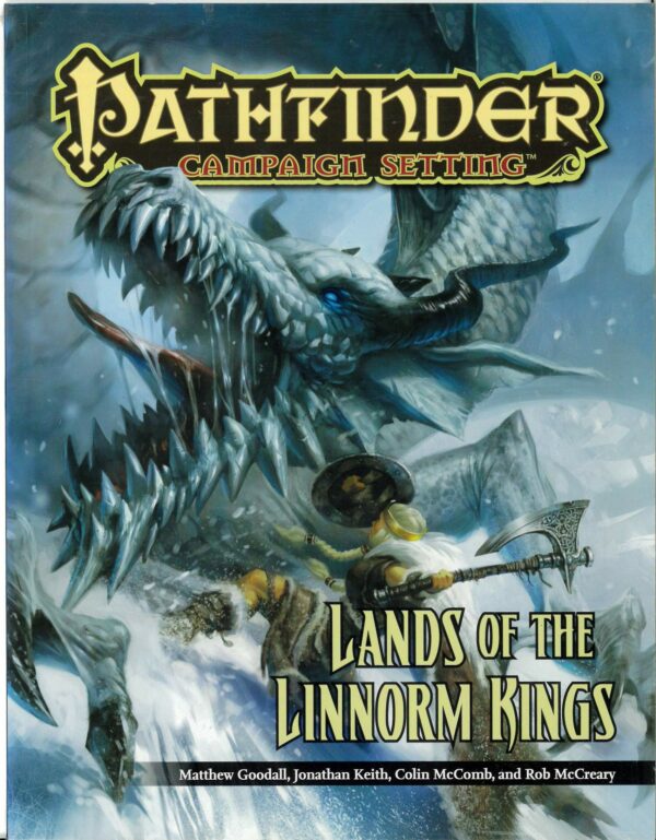 PATHFINDER CAMPAIGN SETTING #11: Lands of Linnorm Kings – NM