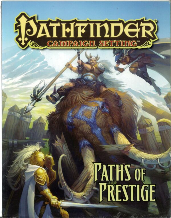 PATHFINDER CAMPAIGN SETTING #21: Paths of Prestige – NM
