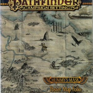 PATHFINDER CAMPAIGN SETTING #44: Mummy’s Mask Poster Map Folio – NM