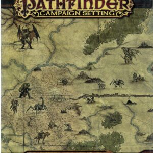 PATHFINDER CAMPAIGN SETTING #50: Iron Gods Poster Map Folio – NM