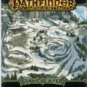 PATHFINDER CAMPAIGN SETTING #55: Giantslayer Poster Map foilo – NM