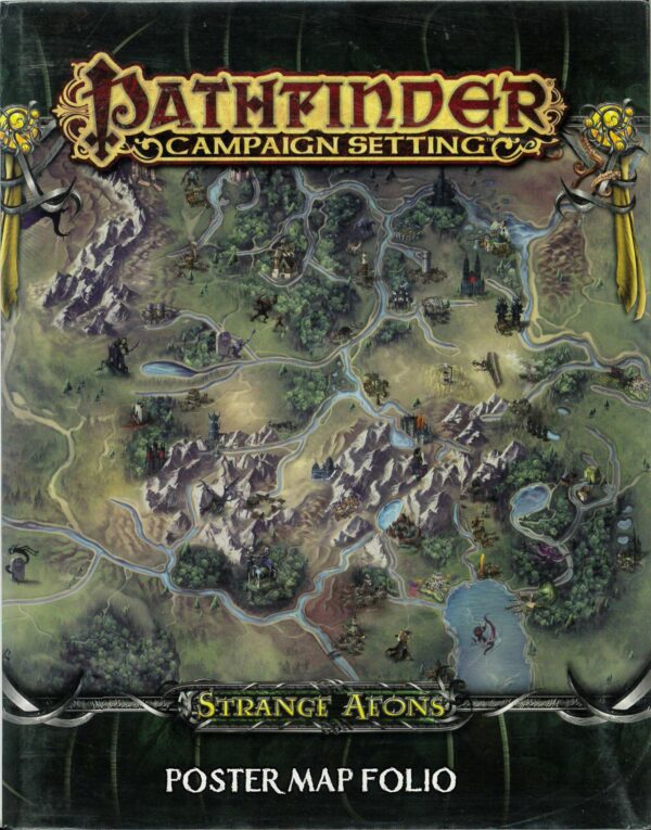 PATHFINDER CAMPAIGN SETTING #72: Strange Aeons Map Folio – NM