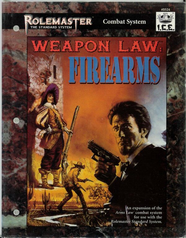 ROLEMASTER RPG #5524: Weapon Law Firearms – Brand New (NM) – 5524
