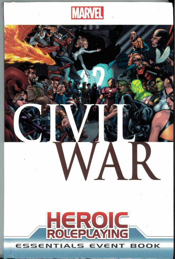 MARVEL HEROIC RPG #3: Civil War essentials event book