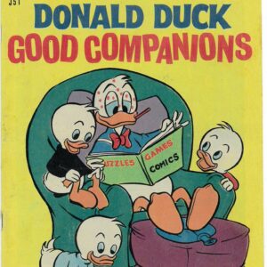 WALT DISNEY’S JUMBO SERIES (1955-1969 SERIES) #51: Donald Duck Good Companions – VG