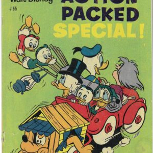 WALT DISNEY’S JUMBO SERIES (1955-1969 SERIES) #55: Action Packed Special! – VG/FN