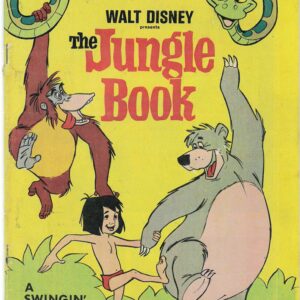 WALT DISNEY’S JUMBO SERIES (1955-1969 SERIES) #52: The Jungle Book (JP52 variant) – GD/VG