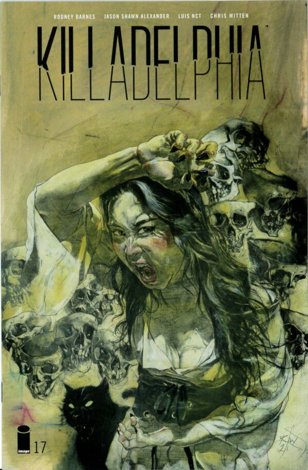 KILLADELPHIA #17: Kent Williams cover B