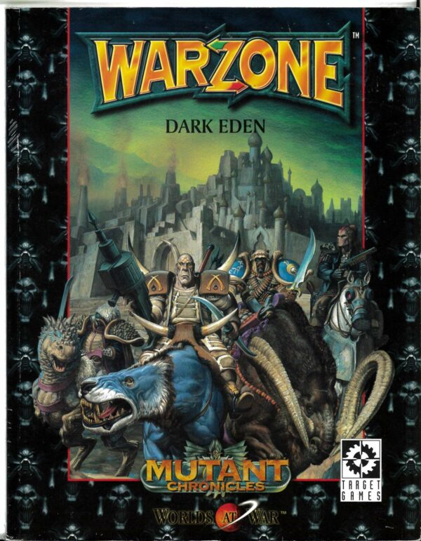MUTANT CHRONICLES: WARZONE MINIATURES SYSTEM #9407: Warzone Dark Eden Sourcebook – Brand New (NM) – 9407