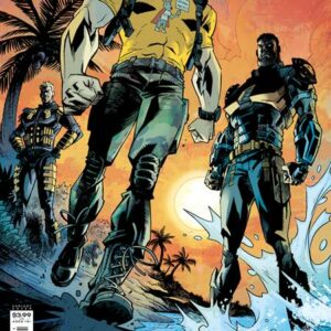 BLUE AND GOLD #2: Jason Howard The Suicide Squad Movie cover B