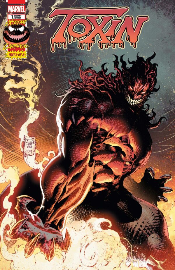 EXTREME CARNAGE: TOXIN #1: Philip Tan cover