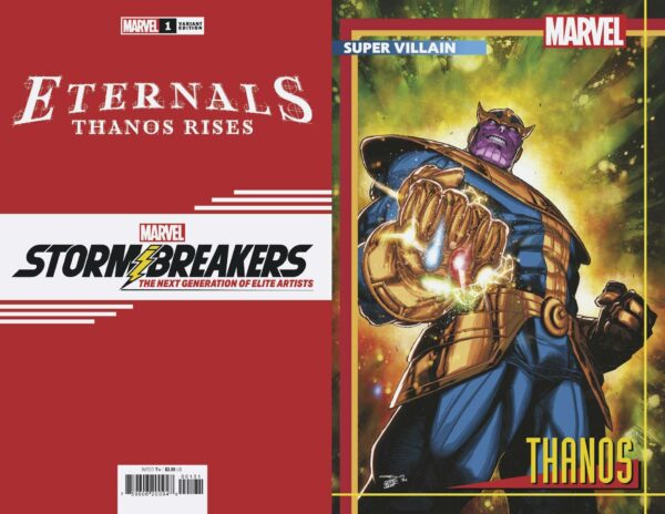 ETERNALS: THANOS RISES #1: Iban Coello Stormbreakers cover