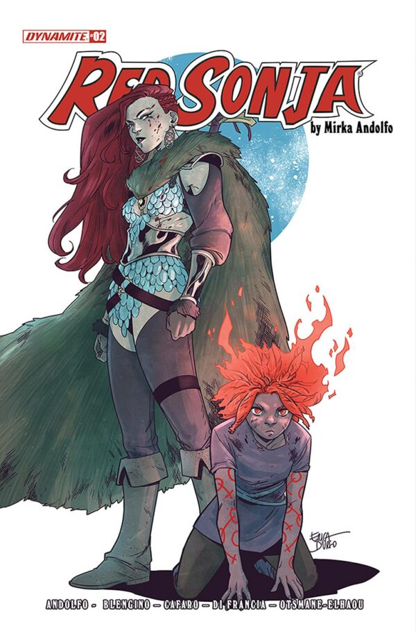 RED SONJA (2021 SERIES) #2: Erica D’Urso cover D