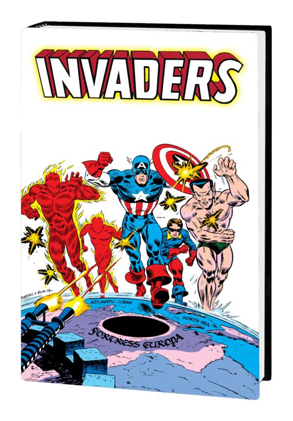 INVADERS OMNIBUS (HC): Frank Robbins cover