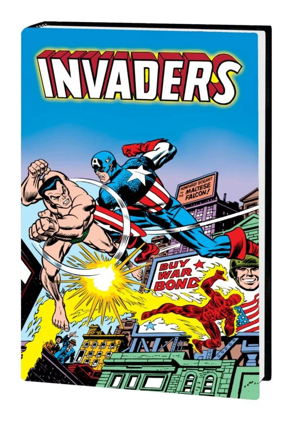 INVADERS OMNIBUS (HC) #0: Jack Kirby Direct Market cover