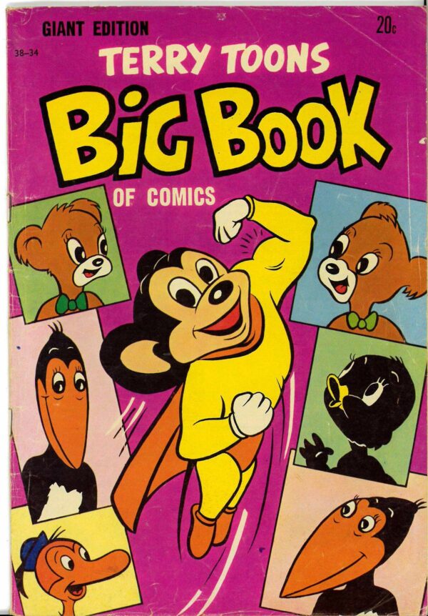 TERRY TOONS BIG BOOK OF COMICS (1956-1984 SERIES) #3834: VG