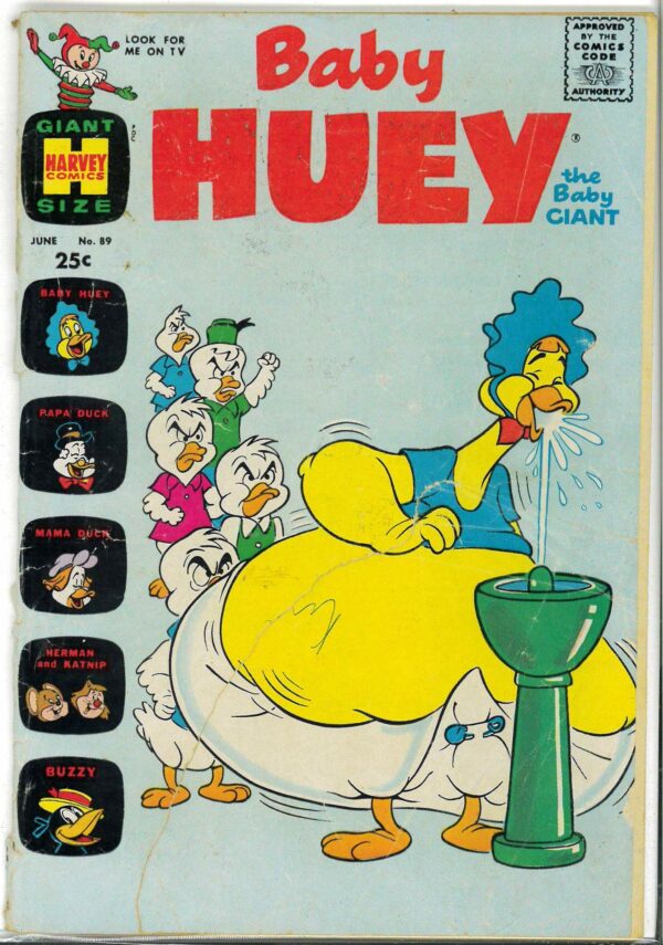 BABY HUEY, THE GIANT BABY (1956-1990 SERIES) #89: FR/GD