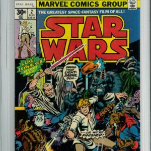 STAR WARS (1977-2019 SERIES) #2: Signed by Howard Chaykin (COA) Halo Graded 9.2 (NM)
