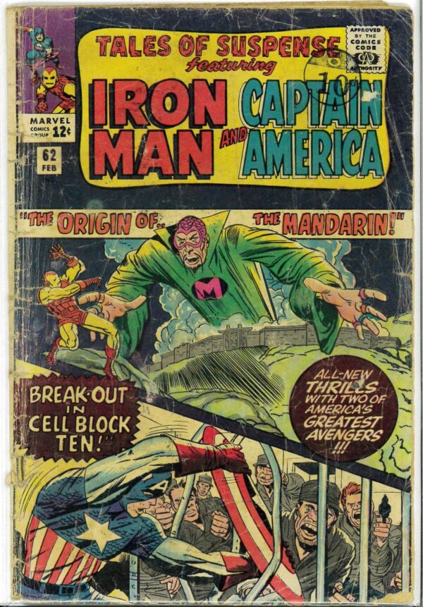 TALES OF SUSPENSE #62: 2.0 (GD)