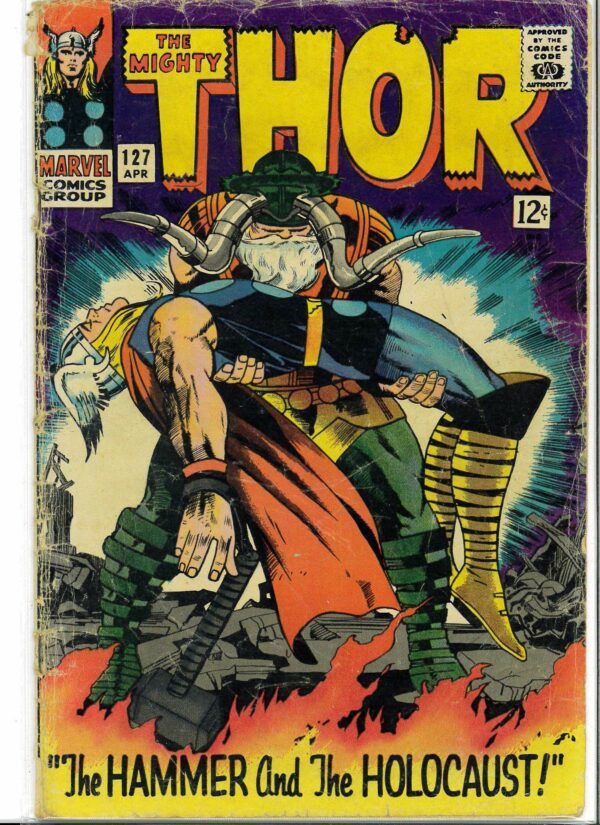 MIGHTY THOR (1966-2018 SERIES) #127: 1st appearance of Pluto & Hippolyta – 2.5 (GD)