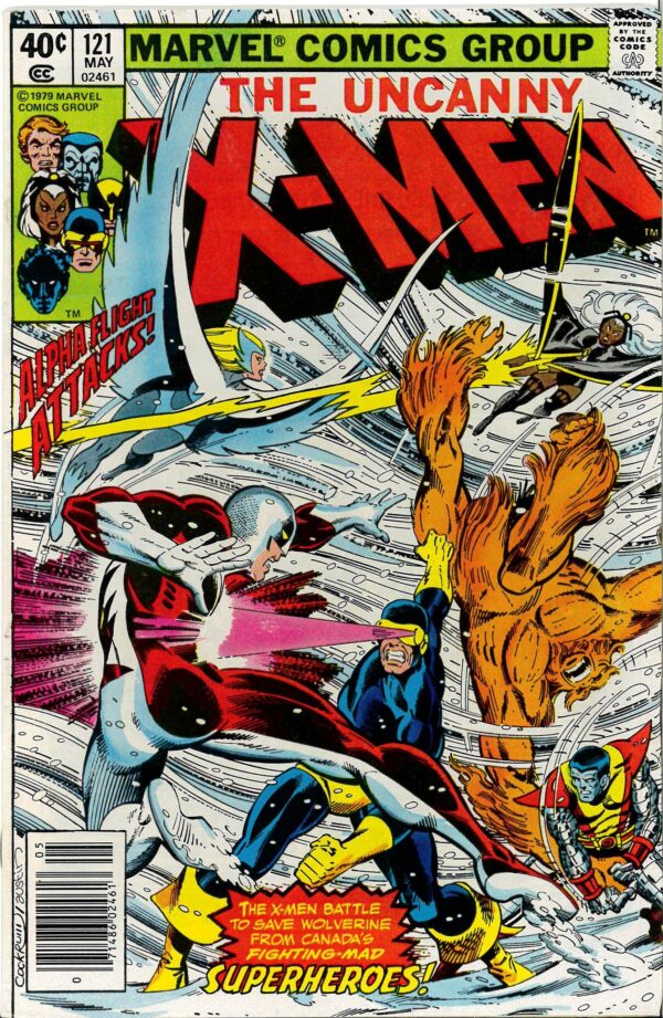 UNCANNY X-MEN (1963-2011,2015 SERIES) #121: 1st full appearance of Alpha Flight – 9.2 (NM)