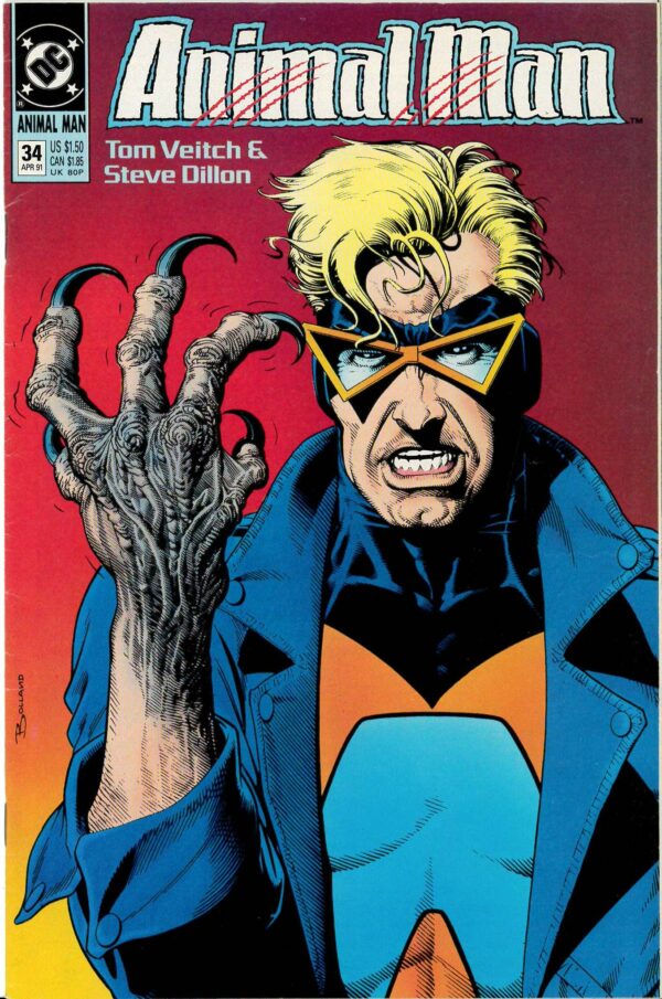 ANIMAL MAN (1988-1995 SERIES) #34