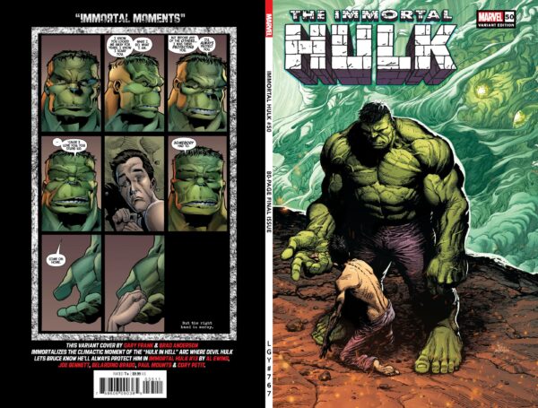 IMMORTAL HULK #50: Gary Frank cover