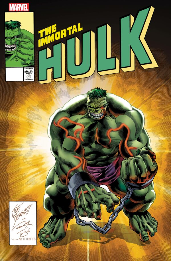 IMMORTAL HULK #50: Joe Bennett Homage cover