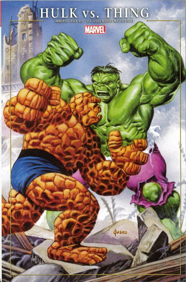 IMMORTAL HULK #50: Joe Jusko Marvel Masterpieces cover