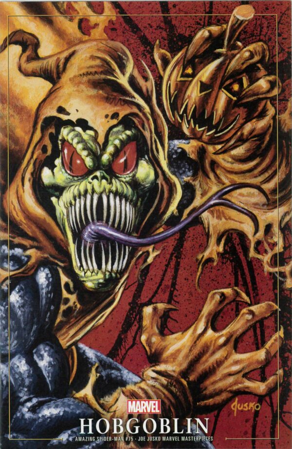 AMAZING SPIDER-MAN (2018-2022 SERIES) #75: Joe Jusko Marvel Masterpieces cover