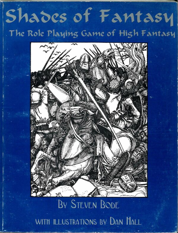 SHADES OF FANTASY RPG: Core Rules – As New but covers scuffed – rare