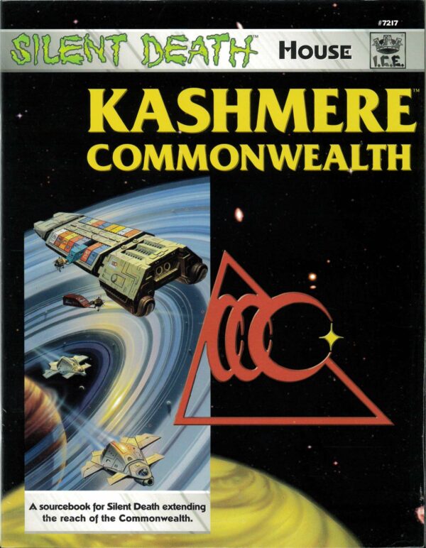 SILENT DEATH MINIATURES 2ND EDITION #7217: Kashmere Commonwealth Sourcebook (Brand New) NM – 7217