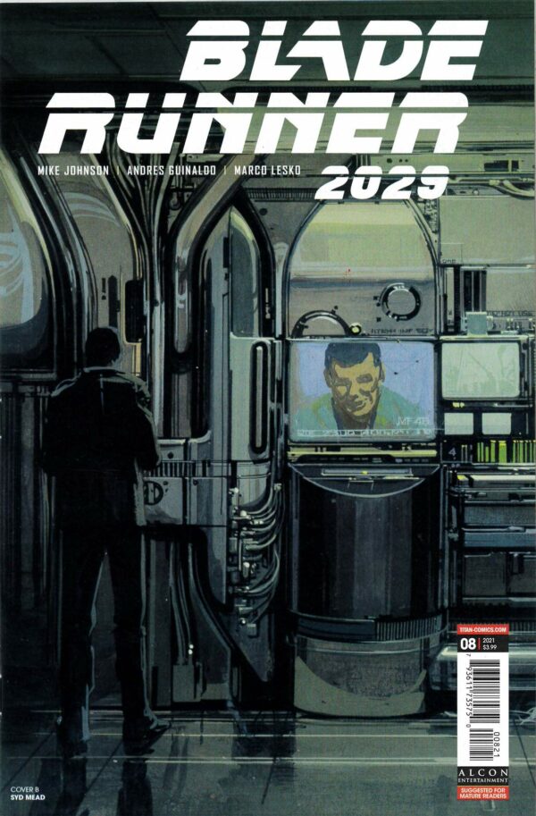 BLADE RUNNER 2029 #8: Syd Mead cover B