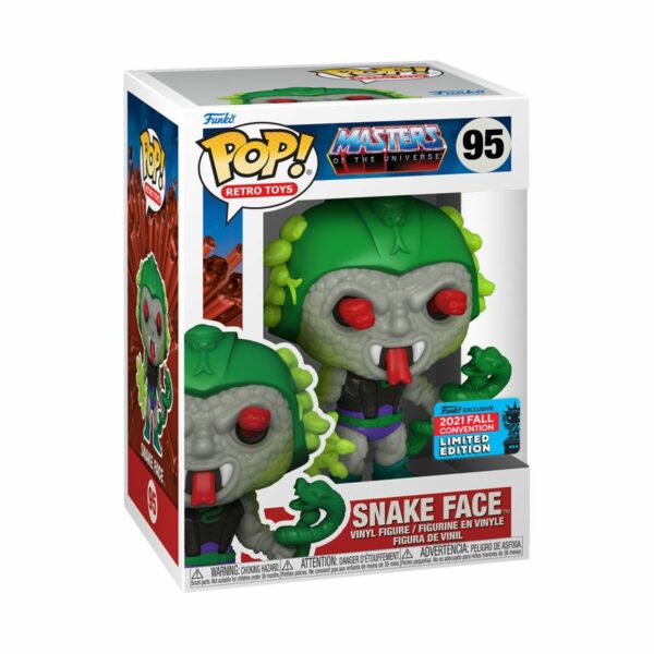 POP RETRO TOYS VINYL FIGURE #95: Snake Face: Masters of the Universe (NYCC 2021)