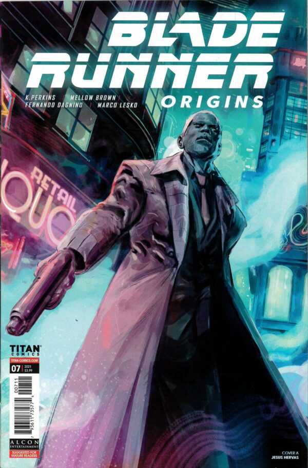 BLADE RUNNER ORIGINS #7: Jesus Hervas cover A