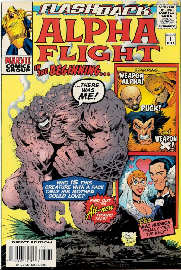 ALPHA FLIGHT: IN THE BEGINNING: Designatied as issue -1