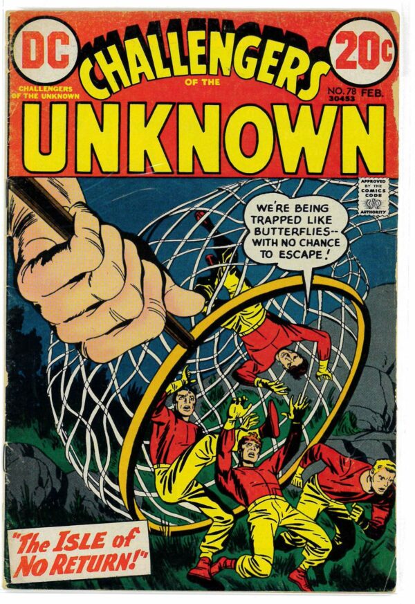 CHALLENGERS OF THE UNKNOWN (1958-1978) #78: 5.0 (VG/FN)