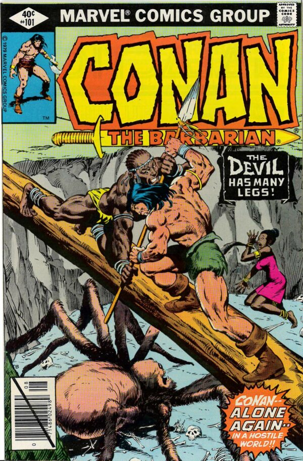 CONAN THE BARBARIAN (1970-1993 SERIES) #101: 9.2 (NM)