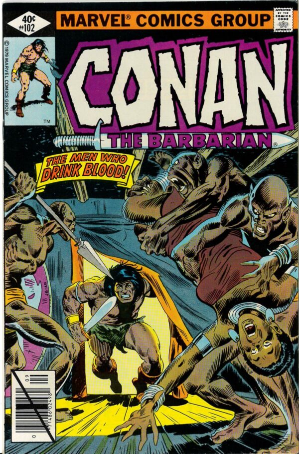 CONAN THE BARBARIAN (1970-1993 SERIES) #102: 9.2 (NM)