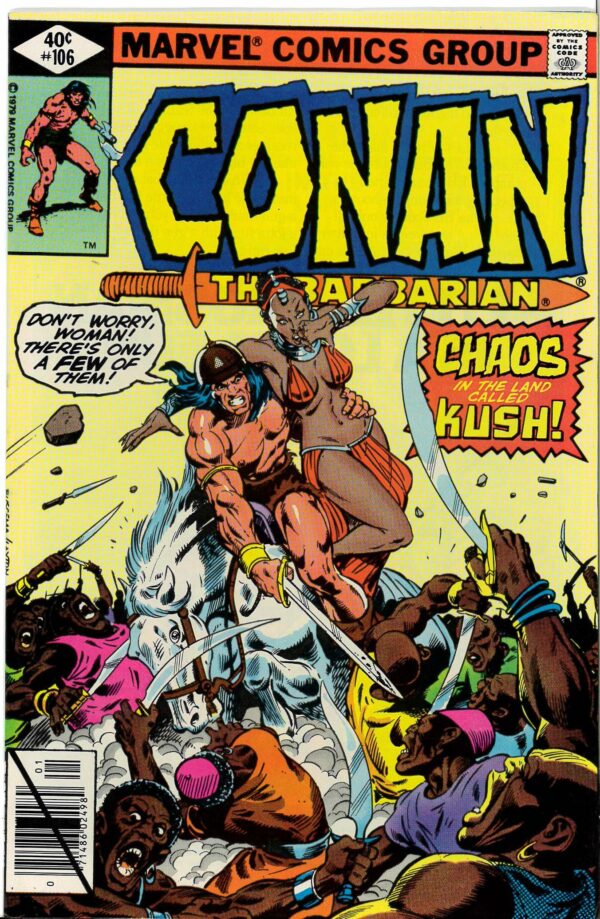 CONAN THE BARBARIAN (1970-1993 SERIES) #106: 9.4 (NM)