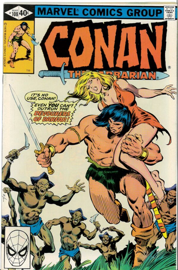 CONAN THE BARBARIAN (1970-1993 SERIES) #108: 9.2 (NM)