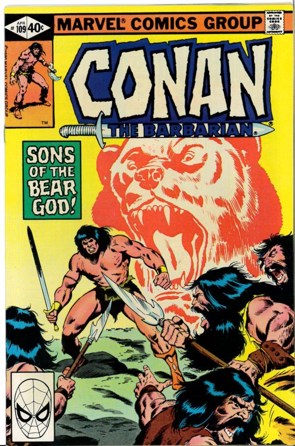 CONAN THE BARBARIAN (1970-1993 SERIES) #109: 9.4 (NM)