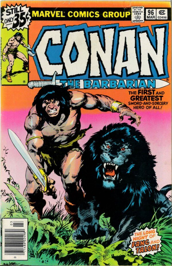 CONAN THE BARBARIAN (1970-1993 SERIES) #96