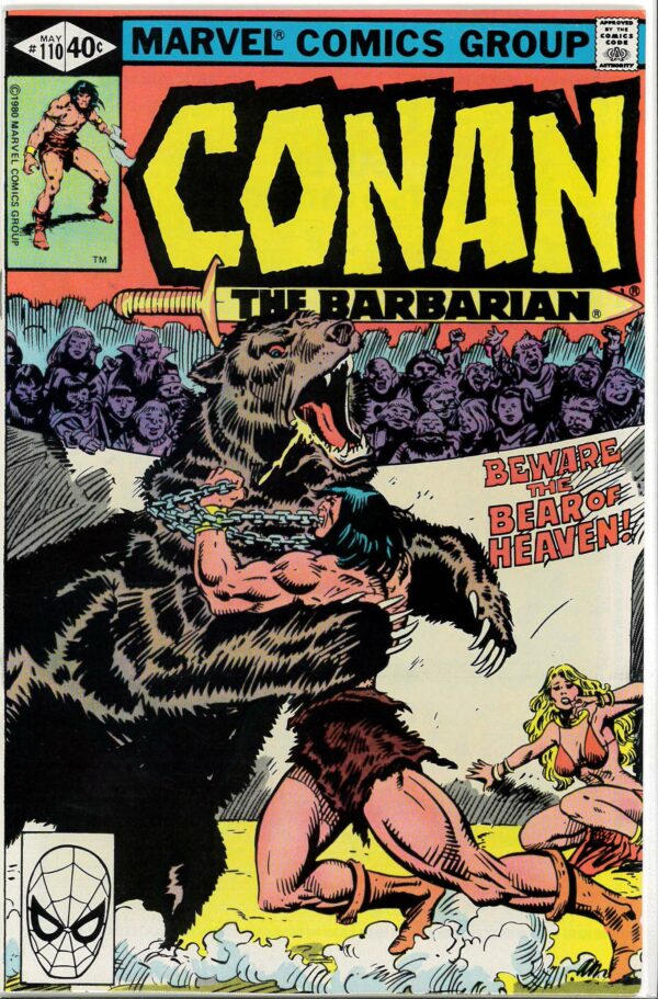 CONAN THE BARBARIAN (1970-1993 SERIES) #110: 9.4 (NM)