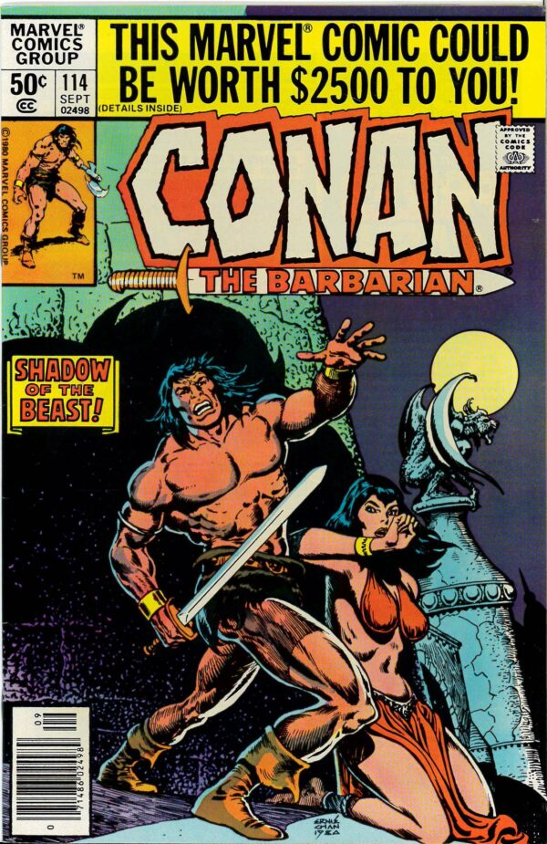 CONAN THE BARBARIAN (1970-1993 SERIES) #114: 9.4 (NM) Newsstand Edition